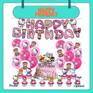 Hello Kitty Theme Birthday Decoration Package (PD65)