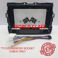 TOYOTA ESTIMA ACR50 2006-2015 9" ANDROID CASING (FREE PLUG & PLAY CABLE) ACR50 ACR 50
