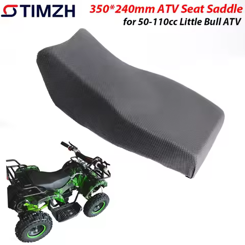 ATV Seat Saddle 350*240mm Fit For 50cc 70cc 90cc 110cc Little Bull ATV 4 Wheeler off-road vehicle UT