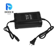 DOOUR Battery Charger, LED Indicator 3 Pin Automatically Battery Charger, Durable High Efficiency 36