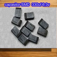 SMD Kapasitor Tantalum Capacitor 330uF 330 uF 6.3V 6.3 Volt