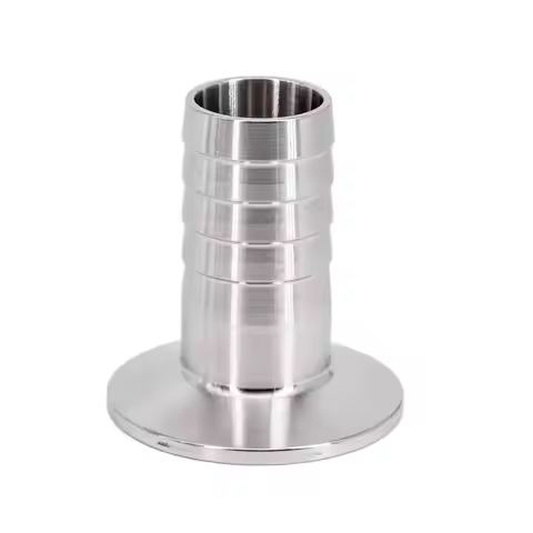 6 8 10 12 14 16 19 25 32 38 45 51mm Hose Barb x 0.5" 1" 1.5" 2" Tri Clamp SUS 304 316L Stainless Ste