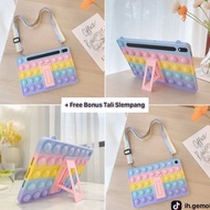 Silicone Case Pop it Samsung Galaxy Tab A9 87inch X11 X115 A7 Lite T225 Tab A6 7inch 216 T28 T285 Ta