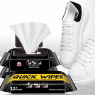 Shoe Wipes Disposable White Shoe Artifact Cleaning Care Shoes Useful Fast Scrub Quick Clean Wipe Sports Shoes Cleaning Tissue Shoes Accessories