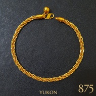 Gelang Tali Moro Gelang Pesta Kadar 875 Perhiasan Gelang Wanita Kantor 20 Karat Gelang Emas Tua