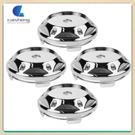 💍 4Pcs Wheel Center Caps for Car Rims ABS Silver Auto Hub Caps for Vehicle Wheel Decoration