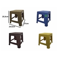 Plastic rattan stool SAHARA