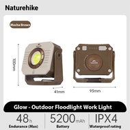 Naturehike portable charger waterproof camping Outdoor floodlight working light Type-C rechargeable