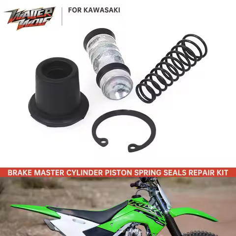 2025 KX85 KX65 Brake Master Cylinder Spring Seals Piston Plunger Repair Kits For Kawasaki KLX250 KLX