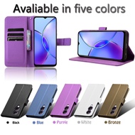 Vivo Y17S Casing Flip Phone Holder Stand Vivo Y17S VivoY17S Case Wallet PU Leather Back Cover