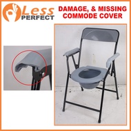 Less Perfect Slightly Damage#1998 Chair Arinola Toilet Commode Chair Foldable High Quality Adult