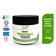 Love Earth Organic Wheatgrass Powder (185 G) Love Earth Organic Moringa Leaf Powder (185G)