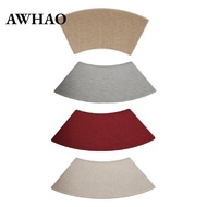 [AWHAO] Soft Curved Bath Mat Absorbent Bathroom Rug Anti Slip Rubber Floor Mat Washable for Bathroom