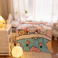 Cartoon Cartoon Children's Blanket Kindergarten Lunch Break Blanket Baby Hug Blanket Flannel Blanket