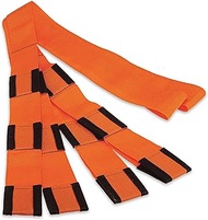 Forearm Forklift Lifting Straps, 2-Person Cargo Strap, Orange, Up to 800 lbs, Polypropylene, Compati
