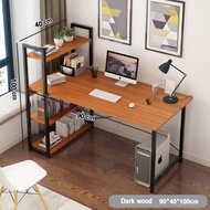 Meja Belajar Meja Tulis Meja kerja Meja Belajar Dengan Rak Buku Meja komputer Meja Desktop Rumah Nej
