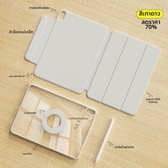 ZOYU | เคส iPad 11 นิ้วแบบแม่เหล็กถอดได้หมุนได้ พร้อมช่องใส่เพนซิล