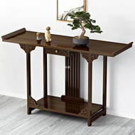 New Chinese Style Console Tables Home Home Entrance Cabinet Decoration Worship Buddha Shrine Altar Incense Burner Table