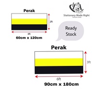 Bendera Perak (2ft x 4ft)(3ft x 6ft)Perak Flag