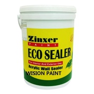 18L ( 18 LITER ) ECO SEALER ZINXER PAINT EXTERIOR &amp; INTERIOR PAINT