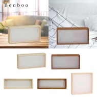 [Kesoto2] Wood Frame with A Light Display -Deep Showcase for Wedding Bouquet