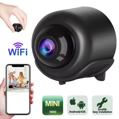 X5 Mini Camera Wifi Camera Clear Night Vision Lightweight Portable Premium Cams Motion Detection Sur