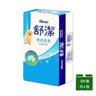 【Kleenex 舒潔】棉柔舒適平版衛生紙 300抽x6包*串