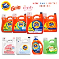 Tide / Gain (READY STOCK) Laundry Liquid Detergent Multiple Variants - Authentic Value Compact and H