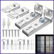 Bifold Door Repair Kit 20pcs Bifold Door Replacement Hardware For Closet Door Includes Top And Bottom Bracket hansg