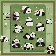 iPad Case with Pen Slot For iPad Air4 Air5 Air6 10.9-inch Gen10 5th 6th Air3 Mini4 5 2018 Cute Grass