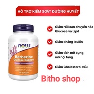 Now Berberine Glucose Support Pills - Supports blood sugar and cholesterol control - Gymstore