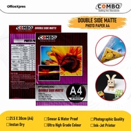 Kertas Foto 2 Sisi / Double Side Matte A4 / Kertas Print Foto / Print Photo Paper Non Glossy / Kerta