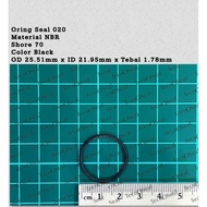 Oring seal Standard USA 020 NBR70 OD 25.51mm x ID 21.95mm x CS 1.78mm