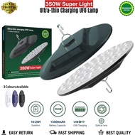 350W Ultra Bright LED Lamp Rechargeable Emergency Light 15000mAh Battery Outdoor Camping Hiking Flas