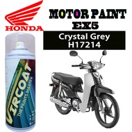 [Honda EX5 Crystal Grey H17214] VIRCOAT Aerosol Spray 2K Paint/ Motor Paint Touch Up Paint| Cat Tin Spray