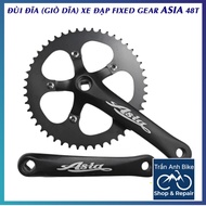 Disc Crank (Disc Crank) Fixed Gear 1-Deck Bicycle ASIA 48T