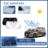 NASTA Car Sun Visor For Toyota Alphard Vellfire AH40 2023 2024 2025 Front Windshield Sunshade Heat I