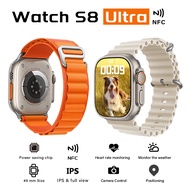 ZZOOI THL for Apple Watch S8 Ultra Men Smart Watch 49mm Bluetooth Call Outdoor IPS IP68 Waterproof NFC Wireless Charging Heart Monitor