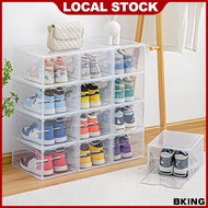Transparent Shoe Box Storage Stackable Shoes Box Shoe Organiser Space Saver