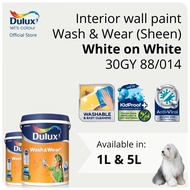 Dulux Interior Wall Paint - White on White (30GY 88/014)  - 1L / 5L