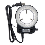 North Silver Fox Machine Visual LED Ring Light Source Microscope Camera Lens Adjustable Brightness L