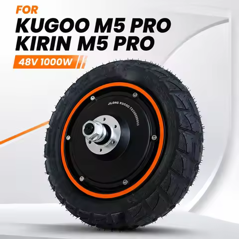 48V 1000W Complete Hub Motor Wheel with 90/55-6.5 Vacuum Tire for KUGOO M5 Pro Kirin M5 Pro Scooter