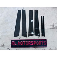 BMW E90 E92 E93 carbon fiber side door window pillar cover lip panel bodykit body kit