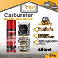 THEAOSON Carburetor Cleaner Throttle Body Fuel Injector Carbon Cleaner 450ml