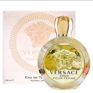 香水 Versace eros pour femme EDT 100ml(未開封tester裝)