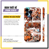 Skin IPhone 11 Pro Max Sticker Full Back Cartoon Border |Sk-iphh109| Genuine 3M Film, CNC Cutting Mo