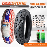 Deestone d829 Tubeless 12, 90/90-12, 100/90-12, 110/90-12, 120/70-12, 130/70-12