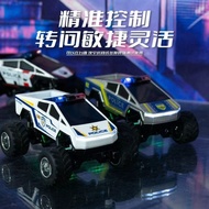 Cross-Border Imported Children's Mini Car Tesla Police Car Car Toy Racing Gift Toy
