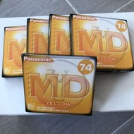 全新 Panasonic mini disc MD碟 （5隻，不散賣)
