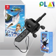 Nintendo switch: Yool Reel Fishing Rod Bundle With Star World Tour [1st Hand] [Nintendo switch Game Disc] [Fishing Game]